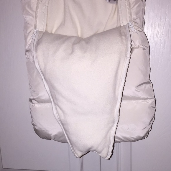 Baby Gap Infant Prima Warmest Snowsuit Bunting Bag Size 0-3 Months Ivory… - Picture 10 of 12